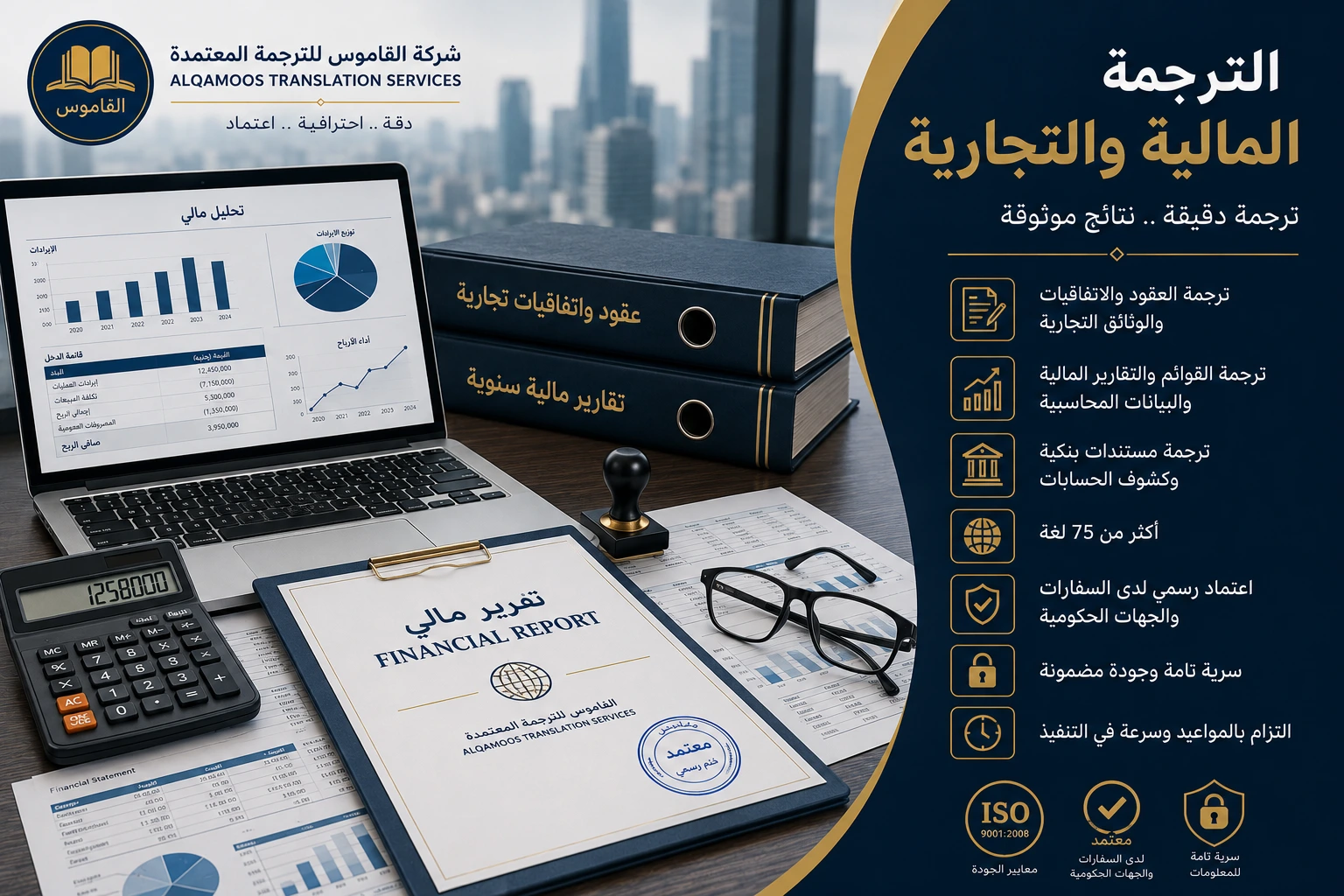 الترجمة المالية والتجارية