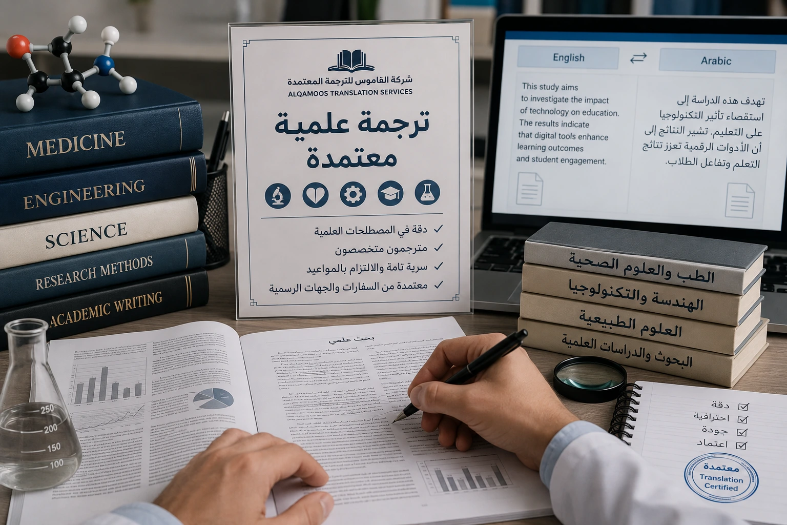 ترجمة علمية