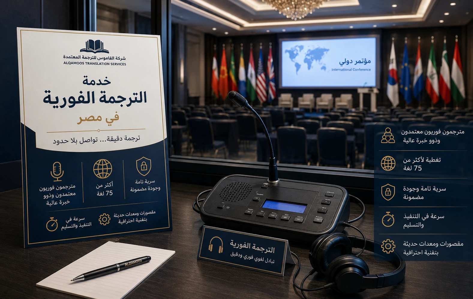 خدمة الترجمة الفورية