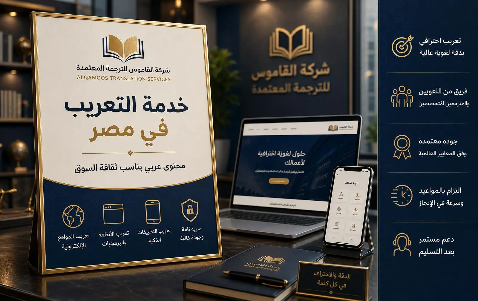 خدمات التعريب