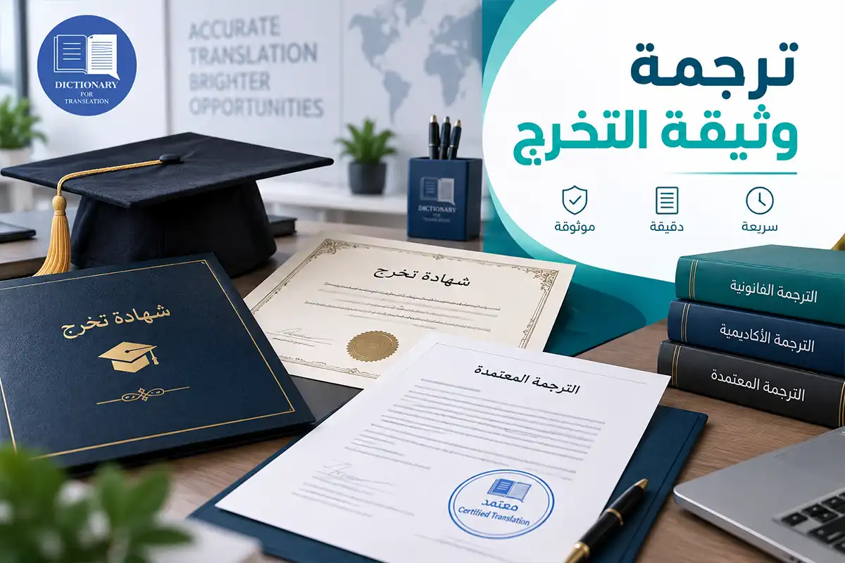 ترجمة وثيقة التخرج